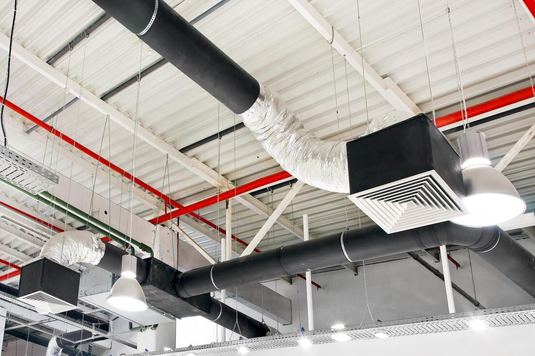 a commercial air duct cleaner